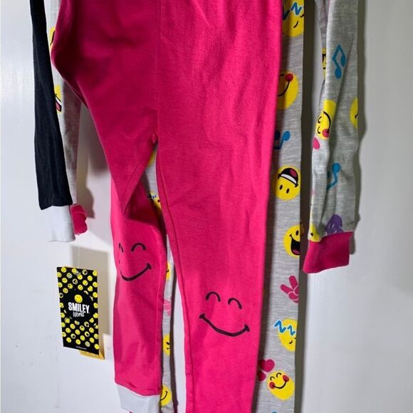 Smiley World NEW Size 4 Two Set Pajama Set - Picture 5 of 8